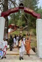 HH Swamijis visit to Bhadrakali Temple, Wadipora, Handwara, Srinagar (9th March 2026)